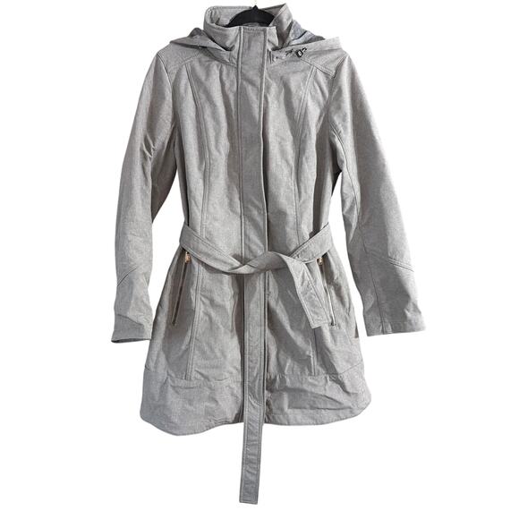 Pendleton Women's Light Gray Winter Jacket Trench Coat Size Medium M - Picture 1 of 8
